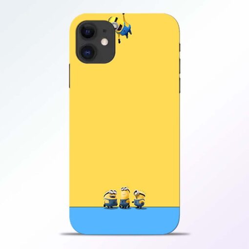 Hanging Minions iPhone 11 Back Cover