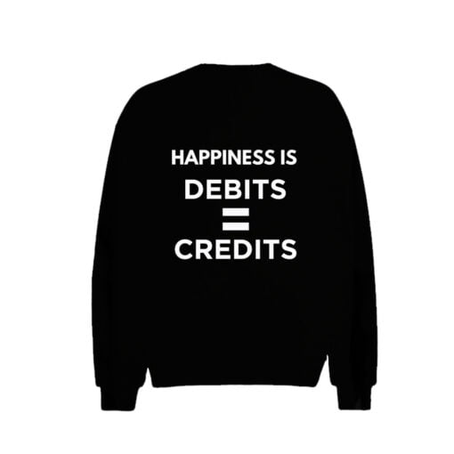 Happiness Debit Men Sweatshirt
