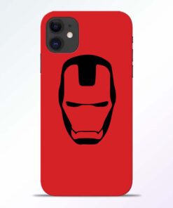Iron Face iPhone 11 Back Cover