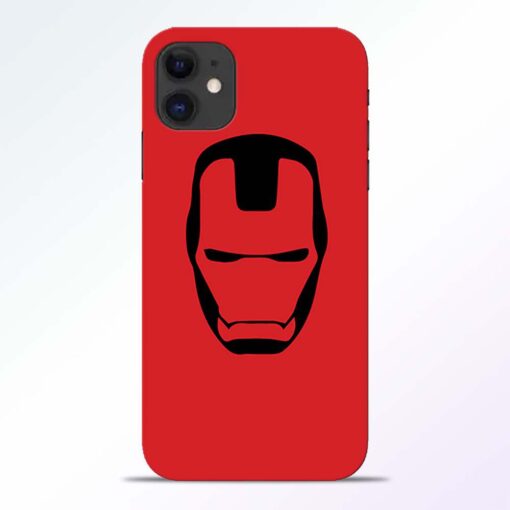 Iron Face iPhone 11 Back Cover