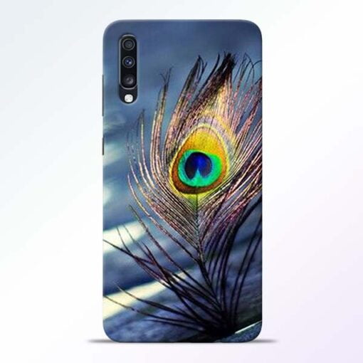 Krishna More Pankh Samsung Galaxy A70 Mobile Cover - CoversGap