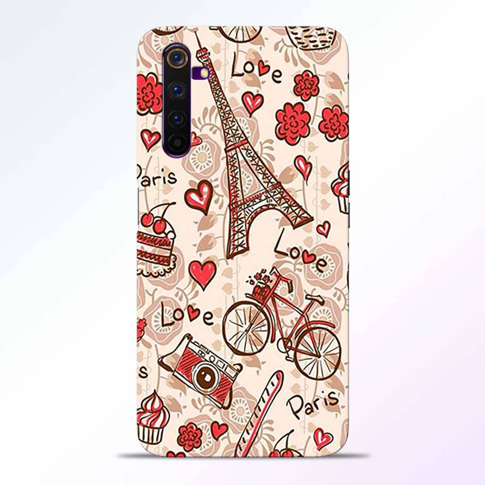 Love Paris Realme 6 Pro Back Cover 1 Love Paris Realme 6 Pro Back Cover