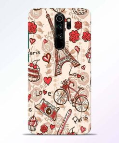 Love Paris Redmi Note 8 Pro Back Cover