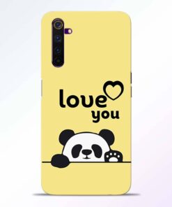 Love U Panda Realme 6 Pro Back Cover