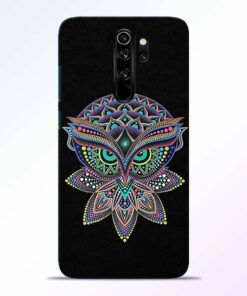 Mandala Owl Redmi Note 8 Pro Back Cover