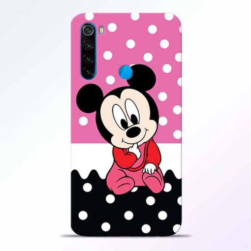 Mickey Baby Redmi Note 8 Back Cover