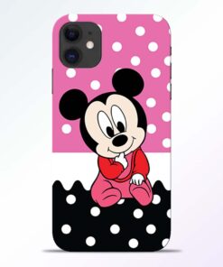 Mickey Baby iPhone 11 Back Cover