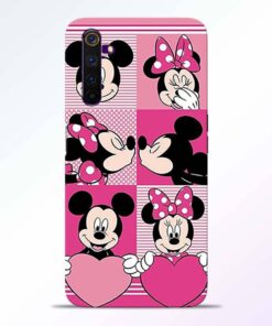 Mickey Minnie Realme 6 Back Cover