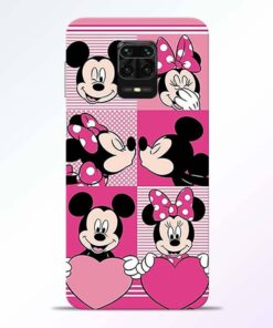 Mickey Minnie Redmi Note 9 Pro Back Cover