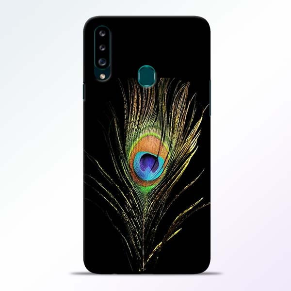 Mor Pankh Samsung Galaxy A20s Mobile Cover 1 Mor Pankh Samsung Galaxy A20s Mobile Cover - CoversGap