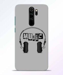 Musicaholic Redmi Note 8 Pro Back Cover