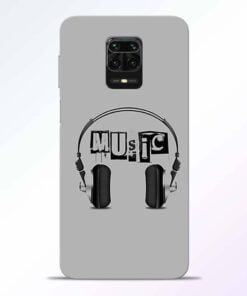 Musicaholic Redmi Note 9 Pro Back Cover