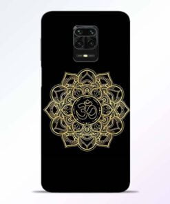 Om Rangoli Redmi Note 9 Pro Back Cover