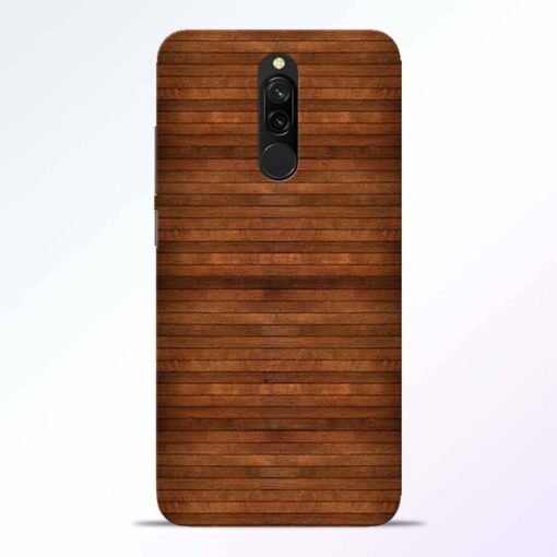 Pine Wood Redmi 8 Back Cover
