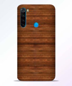 Pine Wood Redmi Note 8 Back Cover