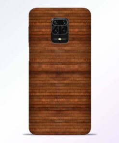 Pine Wood Redmi Note 9 Pro Back Cover