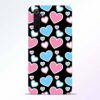Pink Hearts Realme 6 Pro Back Cover