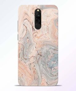 Pink Marble Redmi 8 Back Cover