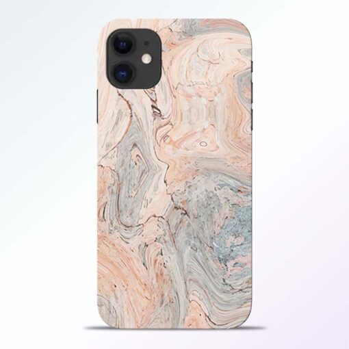 Pink Marble iPhone 11 Back Cover