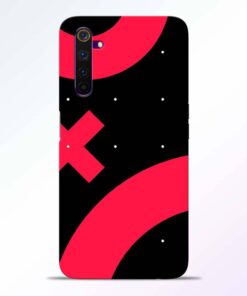 Red Plus Realme 6 Back Cover