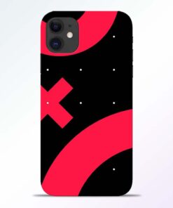 Red Plus iPhone 11 Back Cover