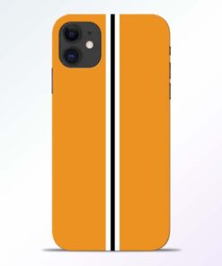 Single Stripes iPhone 11 Back Cover