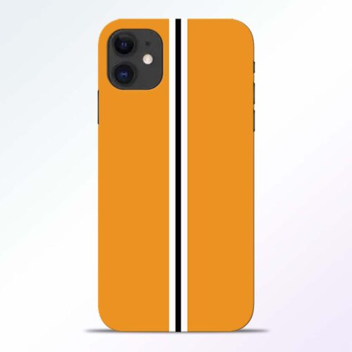 Single Stripes iPhone 11 Back Cover