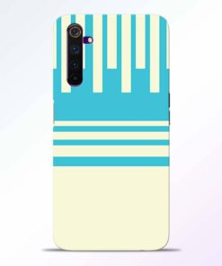 Sky Blue Pattern Realme 6 Pro Back Cover