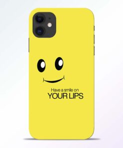 Smile Face iPhone 11 Back Cover