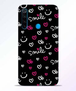 Smile Heart Redmi Note 8 Back Cover