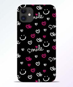 Smile Heart iPhone 11 Back Cover