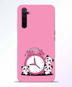Smiling Clock Realme 6 Pro Back Cover
