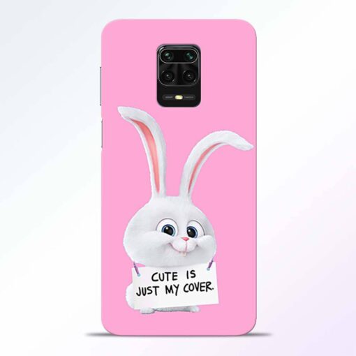Snowball Bunny Redmi Note 9 Pro Back Cover