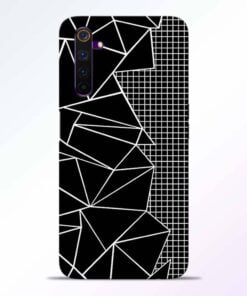 Stencil Pattern Realme 6 Pro Back Cover