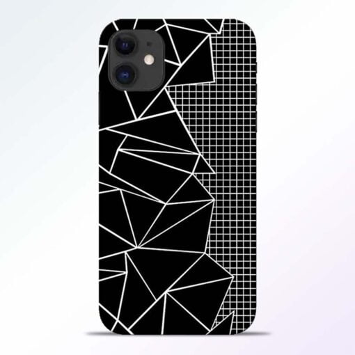 Stencil Pattern iPhone 11 Back Cover