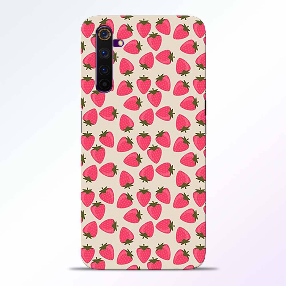 Strawberry Realme 6 Pro Back Cover 1 Strawberry Realme 6 Pro Back Cover