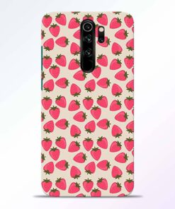 Strawberry Redmi Note 8 Pro Back Cover