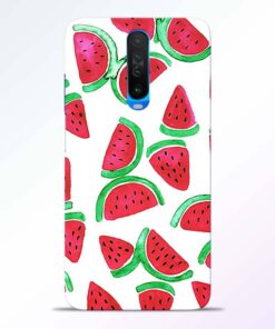 Watermelon Pattern Poco X2 Back Cover