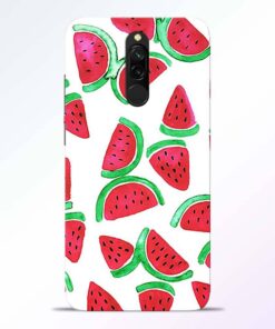 Watermelon Pattern Redmi 8 Back Cover