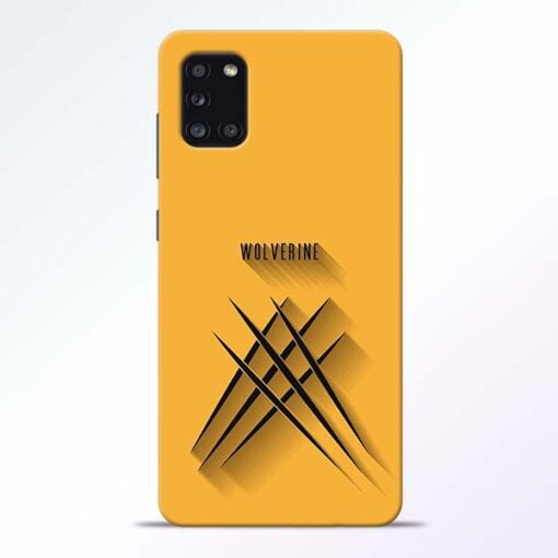 Wolverine Samsung Galaxy A31 Mobile Cover - CoversGap