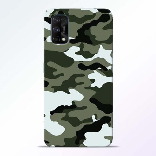 Army Camo Realme 7 Pro Back Cover - CoversGap
