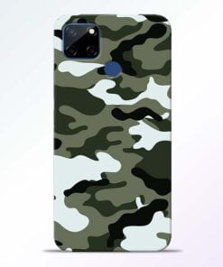 Army Camo Realme C12 Back Cover - CoversGap
