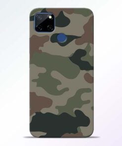 Army Camouflage Realme C12 Back Cover - CoversGap