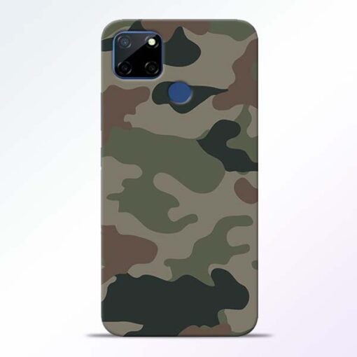 Army Camouflage Realme C12 Back Cover - CoversGap