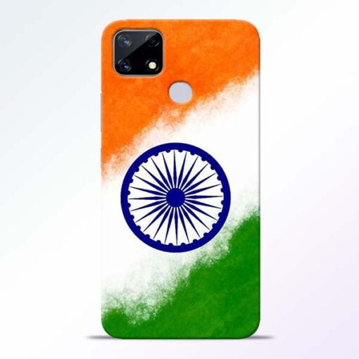 Indian Flag Realme Narzo 20 Back Cover - CoversGap