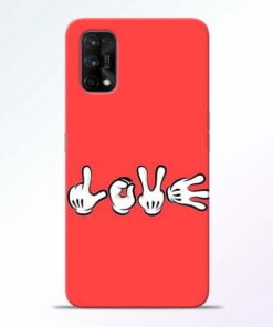 Love Symbol Realme 7 Pro Back Cover - CoversGap