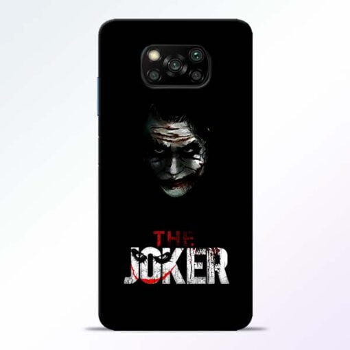 The Joker Poco X3 Back Cover - CoversGap