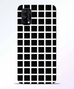 Black Tiles Realme 7 Pro Back Cover