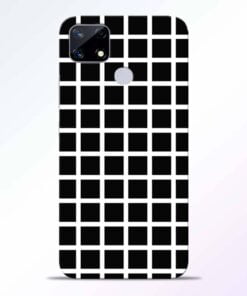 Black Tiles Realme Narzo 20 Back Cover