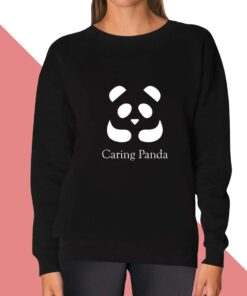 Caring Panda Sweatshirt for women
